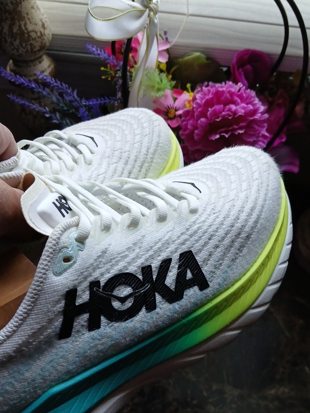 Hoka One Mach 5 Comfort/Athletic Medical Field Shoes Size 7.5 for Women - Picture 6 of 12